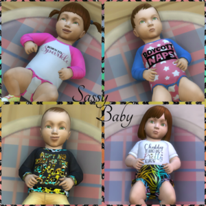 Ensemble de vêtements pour bébé SassyBaby