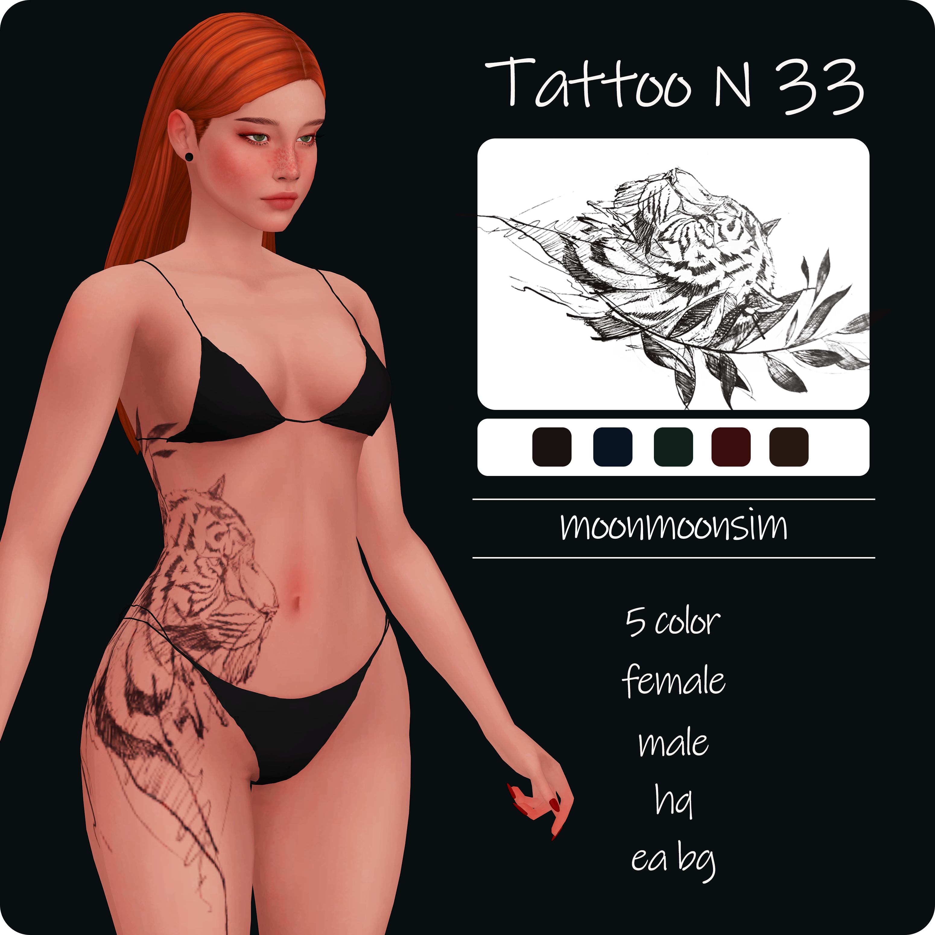 Tatouage N33