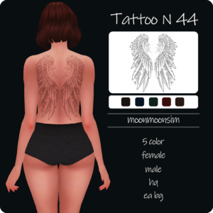 Tatouage N44