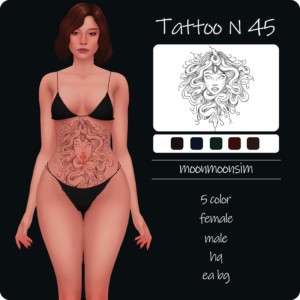 Tatouage N45
