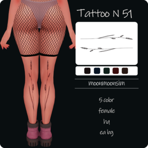 Tatouage N51