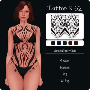 Tatouage N52