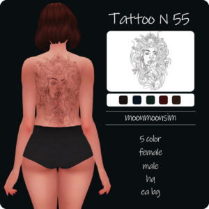 Tatouage N55