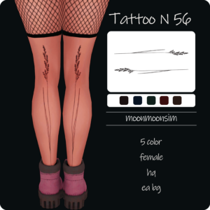 Tatouage N56