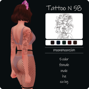 Tatouage N58