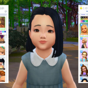 Coiffure Teresa pour les tout-petits