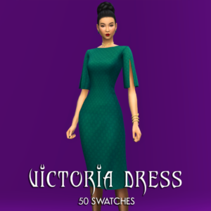 Robe en soie Victoria