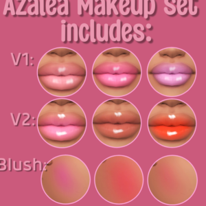 Set de maquillage Azalea par PinkishWrld