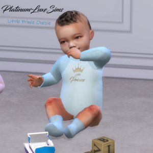Onesie Little Prince pour bébés