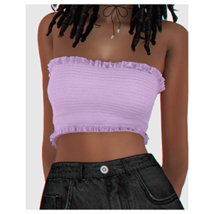 Aspen Ruffle Tube Top