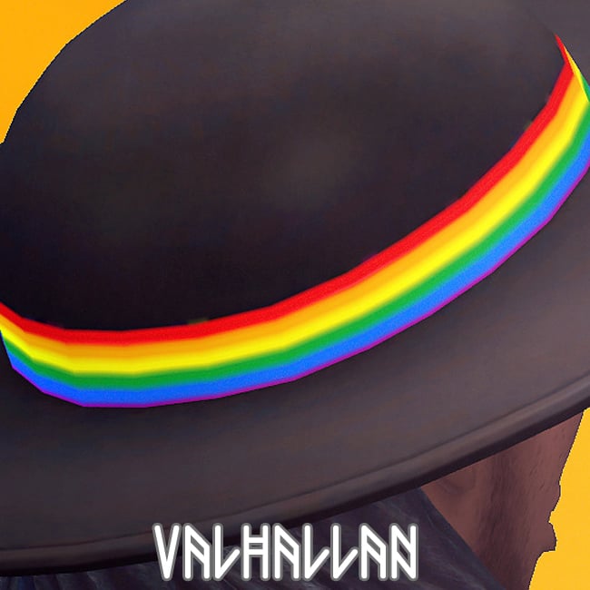 PROUD HAT : un chapeau du Mois de la Fierté recoloré par Valhallan