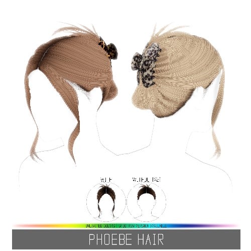 Les cheveux de Phoebe de Simpliciaty