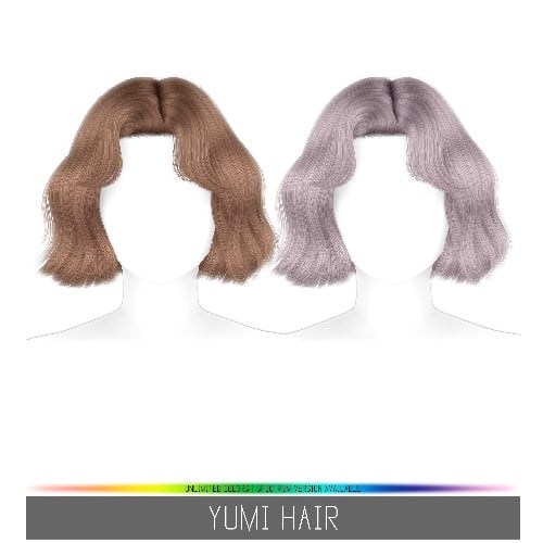 Les cheveux Yumi de Simpliciaty