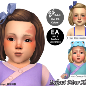 Bob Bow Hair pour bébé