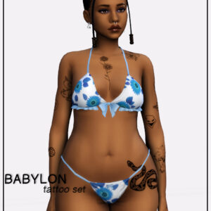 Set de tatouage Babylon