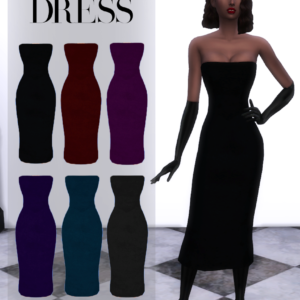 Eva Dress (Niche Noir Collection)