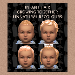 Recolorations non naturelles des cheveux des nourrissons - Growing Together