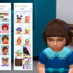 Coiffure Riley + nœud pour les bébés