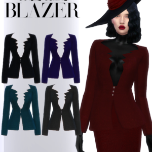 Olga Blazer (Niche Noir Collection)