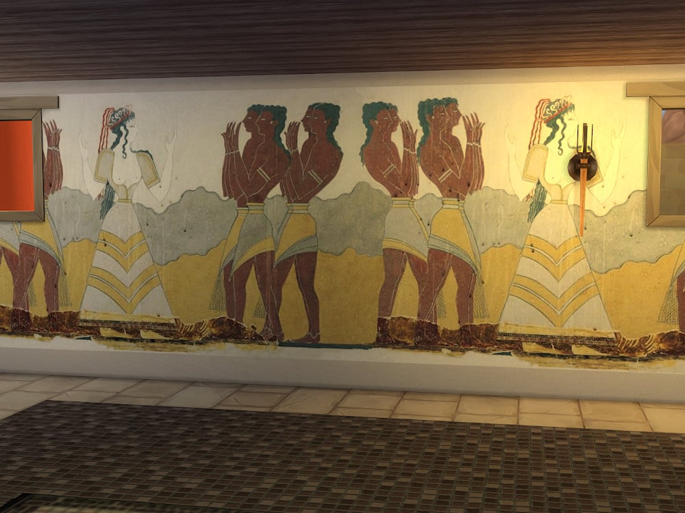 Peintures murales de Manthos