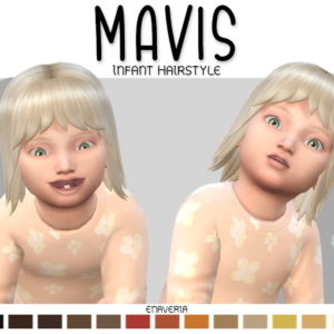 Mavis | Coiffure pour nourrisson