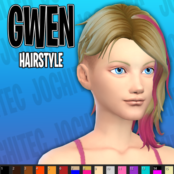 Peinado de Gwen por Jochi