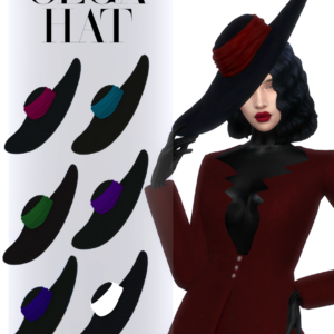 Olga Hat (Niche Noir Collection)