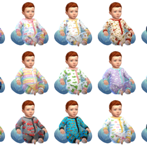 Compilation de pyjamas pour bébés