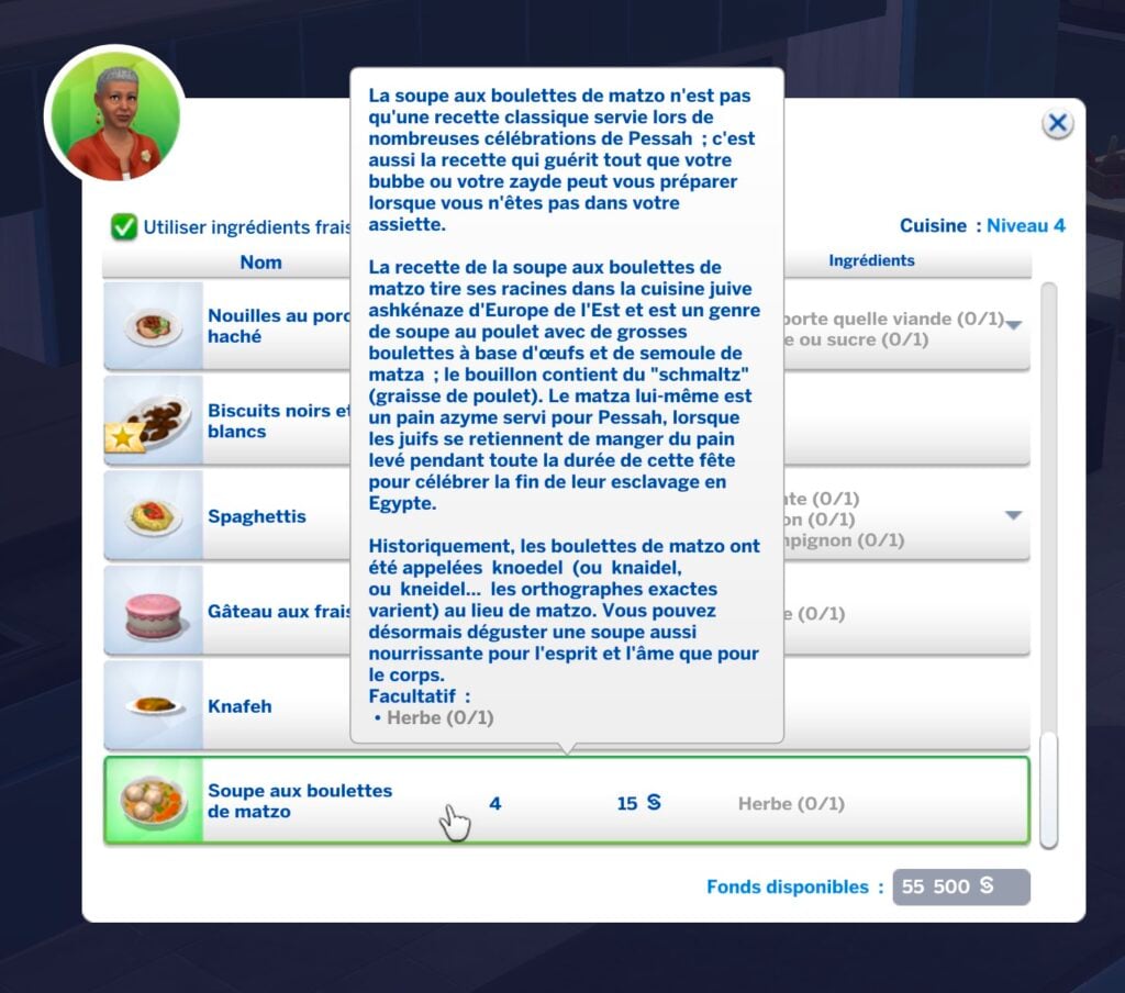Une mini mise à jour Sims 4 avec des mini changements
