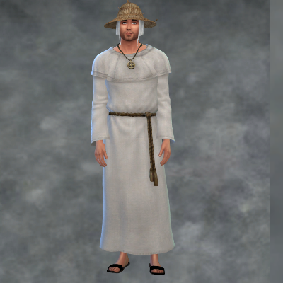 Coffre à vêtements de moine