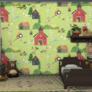 Papier peint de la ferme