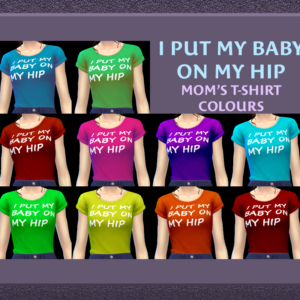 T-shirt de maman et grenouillère de bébé assortis