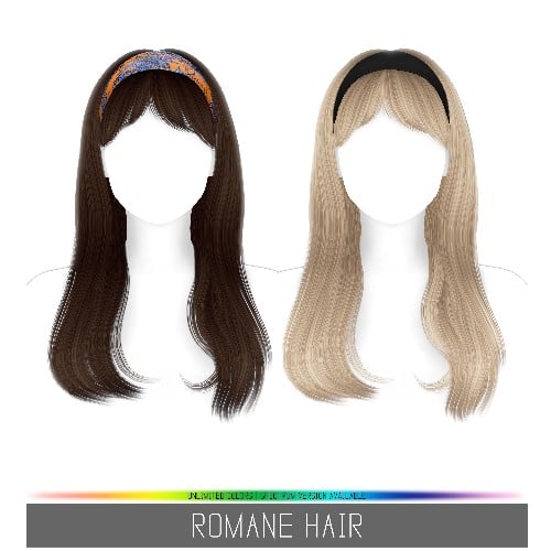 Les cheveux de Simpliciaty's Romane