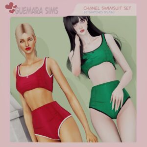 Bikinis élégants (unis)