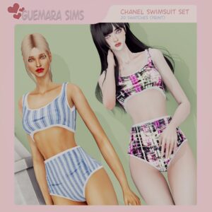 Bikinis élégants (Motif)