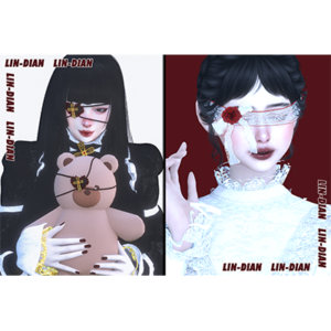 Masque oculaire vintage Ver.1+2