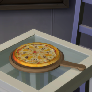 Pizza à l'orange