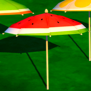 Parasol - kiwi, pastèque, citron