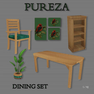 Ensemble de salle à manger Pureza