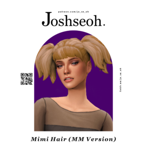 Mimi Hair (Maxis Match Version)
