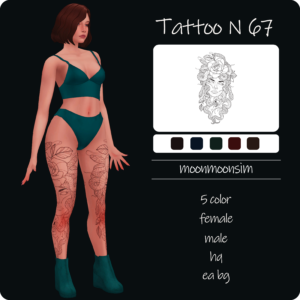 Tatouage N67