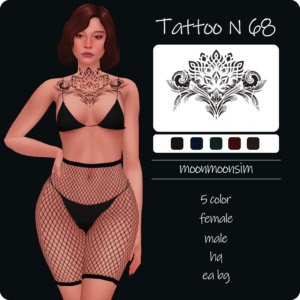 Tatouage N68
