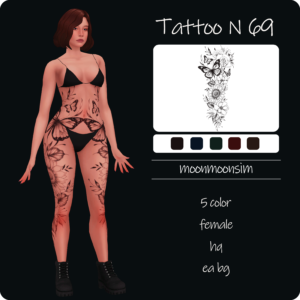 Tatouage N69