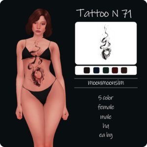 Tatouage N71