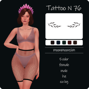 Tatouage N76