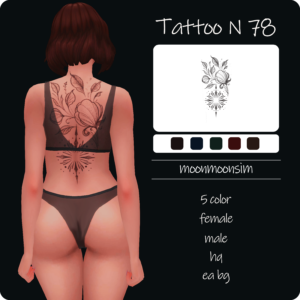 Tatouage N78