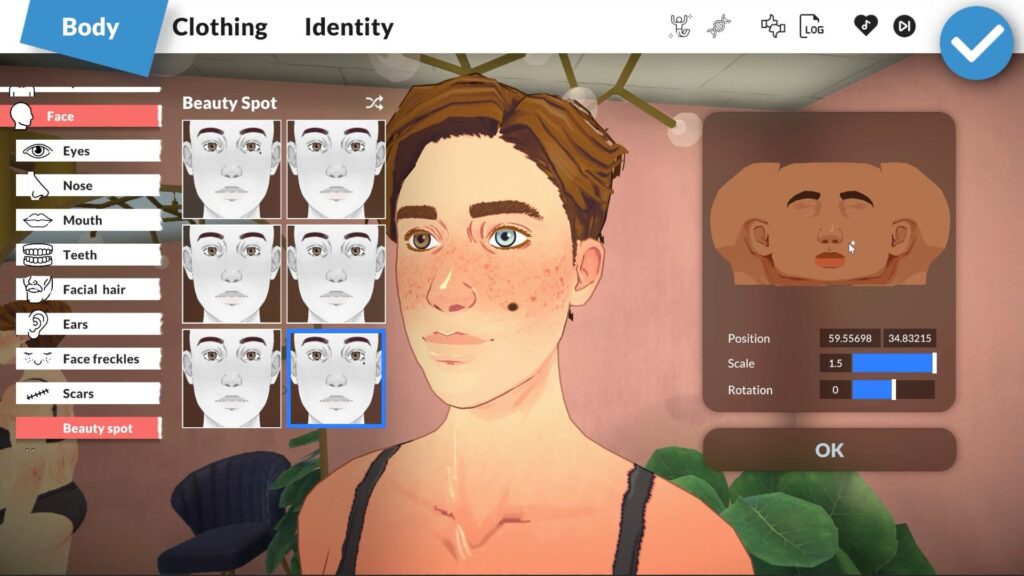 Création d'un personnage Paralives