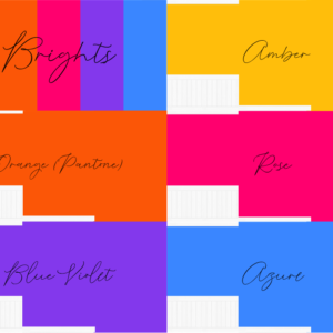 Papiers peints Coolors Custom Palette - Brights