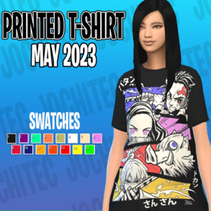 T-shirt imprimé may 2023 by Jochi