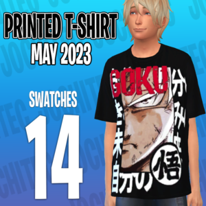 T-shirt imprimé mai 2023 homme par jochi